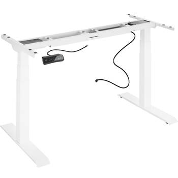 tectake - electrisch tafelframe Denis -wit - 402998