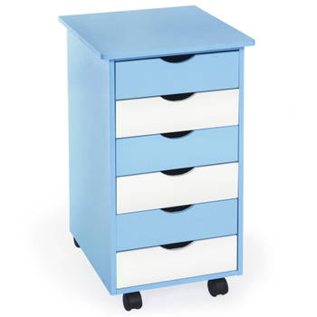 tectake® - Ladeblok - Blauw - 400925