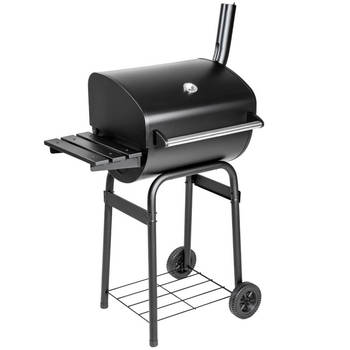 tectake Houtskoolbarbecue - 46x35 - Zwart