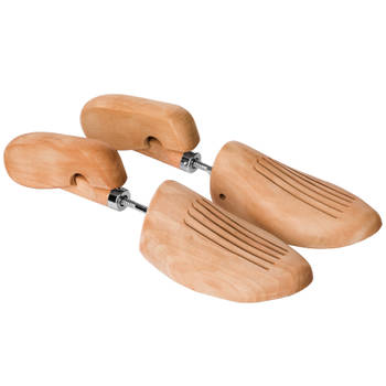 tectake - Professionele schoenspanners maat 44-45 , hout - 402243