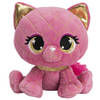 Pluche designer knuffel P-Lushes Pets kat/poes roze 15 cm - Knuffeldier