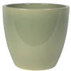 Steege Bloempot - groen - Scandinavische look - keramiek - 33 x 28 cm - Plantenpotten