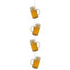 Bier hangdecoratie 100 cm - Hangdecoratie