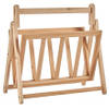Lectuurbak/rek voor naast bank/stoel van hout 36,5 x 30 x 37,5 cm - Opbergmanden