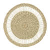 Ronde placemat zeegras naturel 38 cm - Placemats