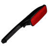 2x Stuks kledingborstel/pluizenborstel zwart/rood 25 cm met roterende kop - Kledingborstels