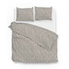 Zo Home Dekbedovertrek Flanel Blitz - rock taupe 240x200/220cm