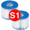 10 stuks Spa Filter voor de PureSpa Type S1 - Filterpatroon / Filtercartridge