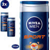 Men Sport 3in1 Douchegel - Gezicht, lichaam en haar - 2x 250ml