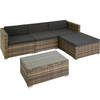 tectake -zitgroep Florenz-Wicker tuinset- natuur -403727