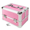 tectake® - Beautycase - Afsluitbaar - Roze - 401069