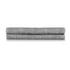 Zo Home Lino Laken Katoen Linnen Look - dark grey 270x290cm