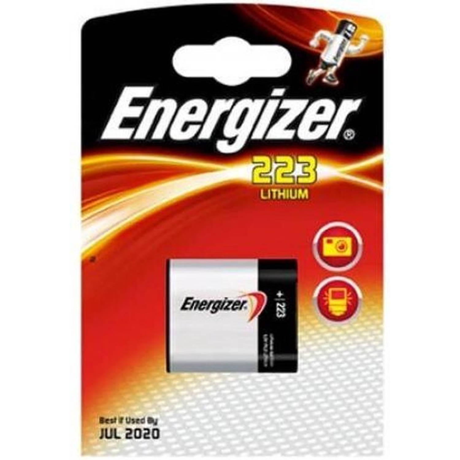 Energizer Cr-p2 Crp2 223 6v 1500mah Lithium Batterij