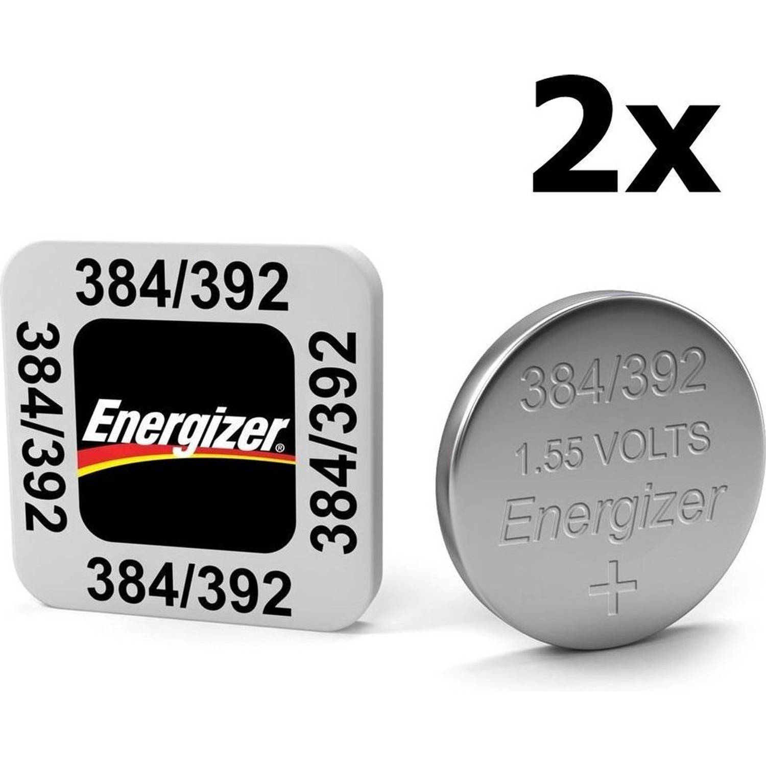 2 Stuks - Energizer 384/392 1.55V knoopcel batterij