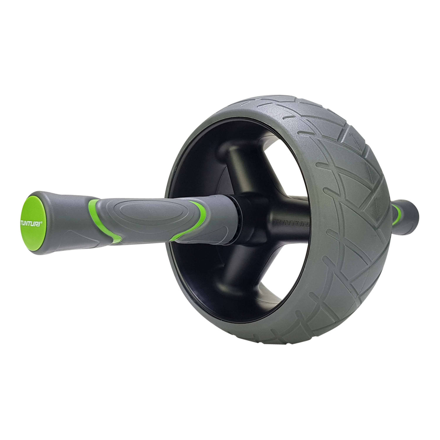 Tunturi Ab Roller- Buikspiertrainer Trainingswiel De Luxe Incl. Gratis Fitness App