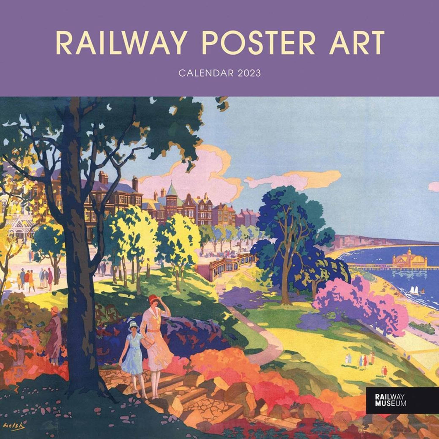 Railway Poster Art Kalender 2023