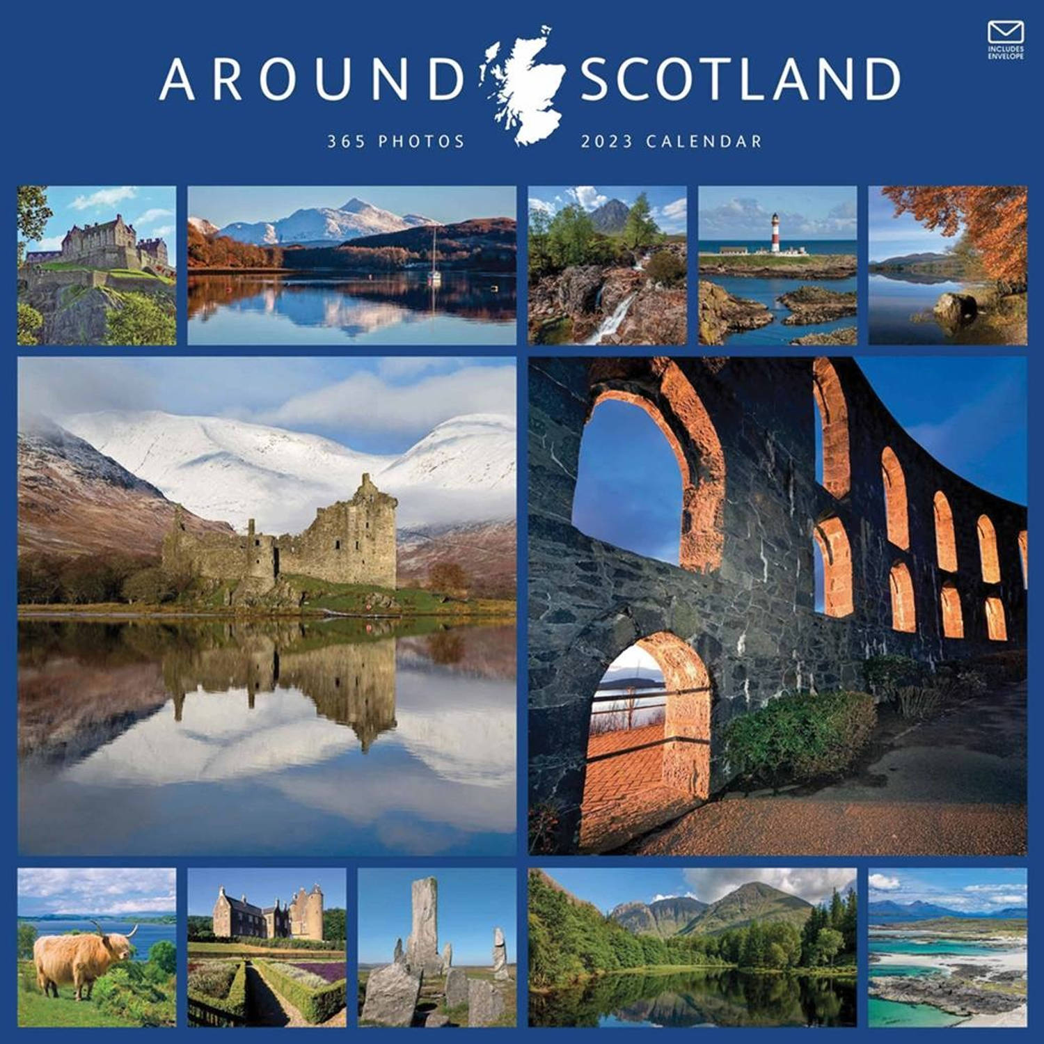 365 Days Around Scotland Kalender 2023