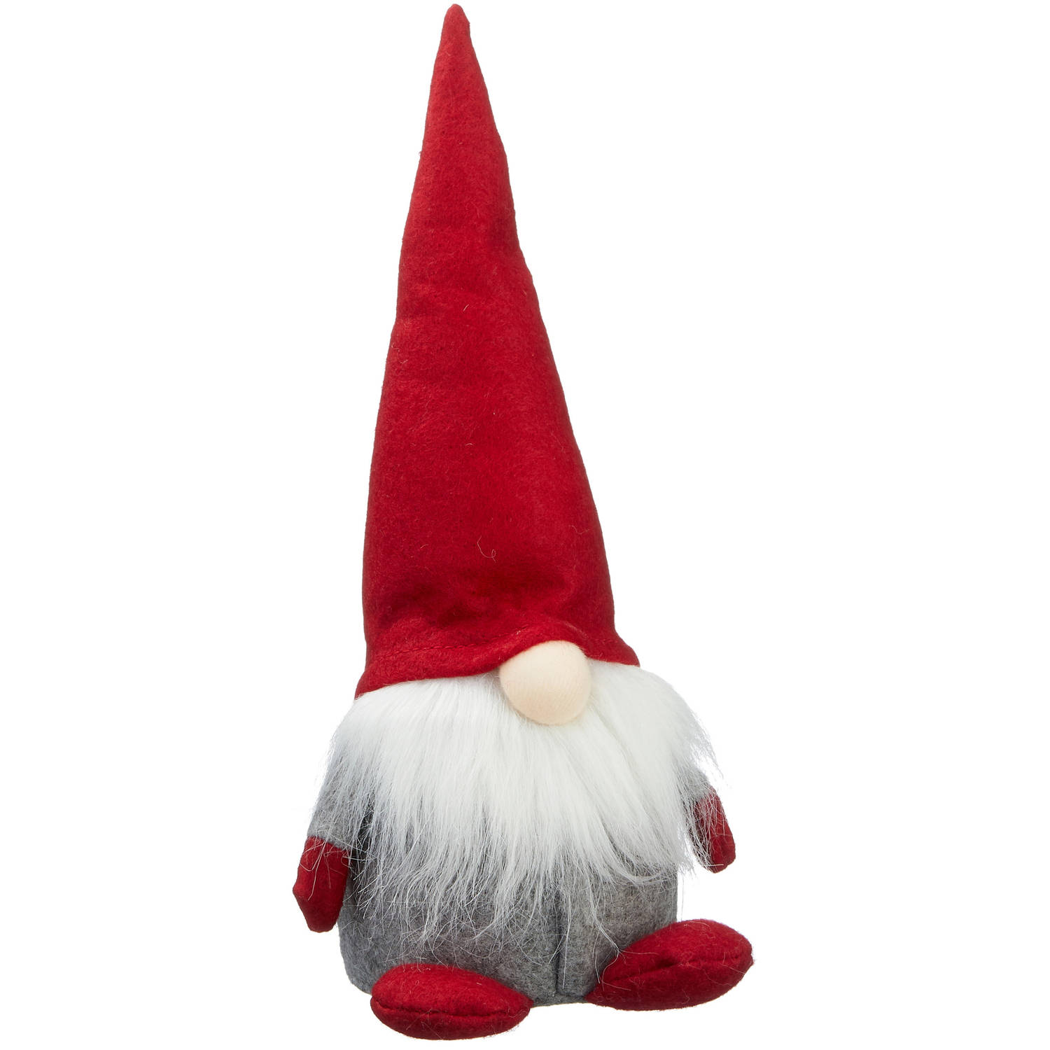 Pluche Gnome-dwerg Decoratie Pop-knuffel Met Rode Muts 30 Cm Kerstman Pop