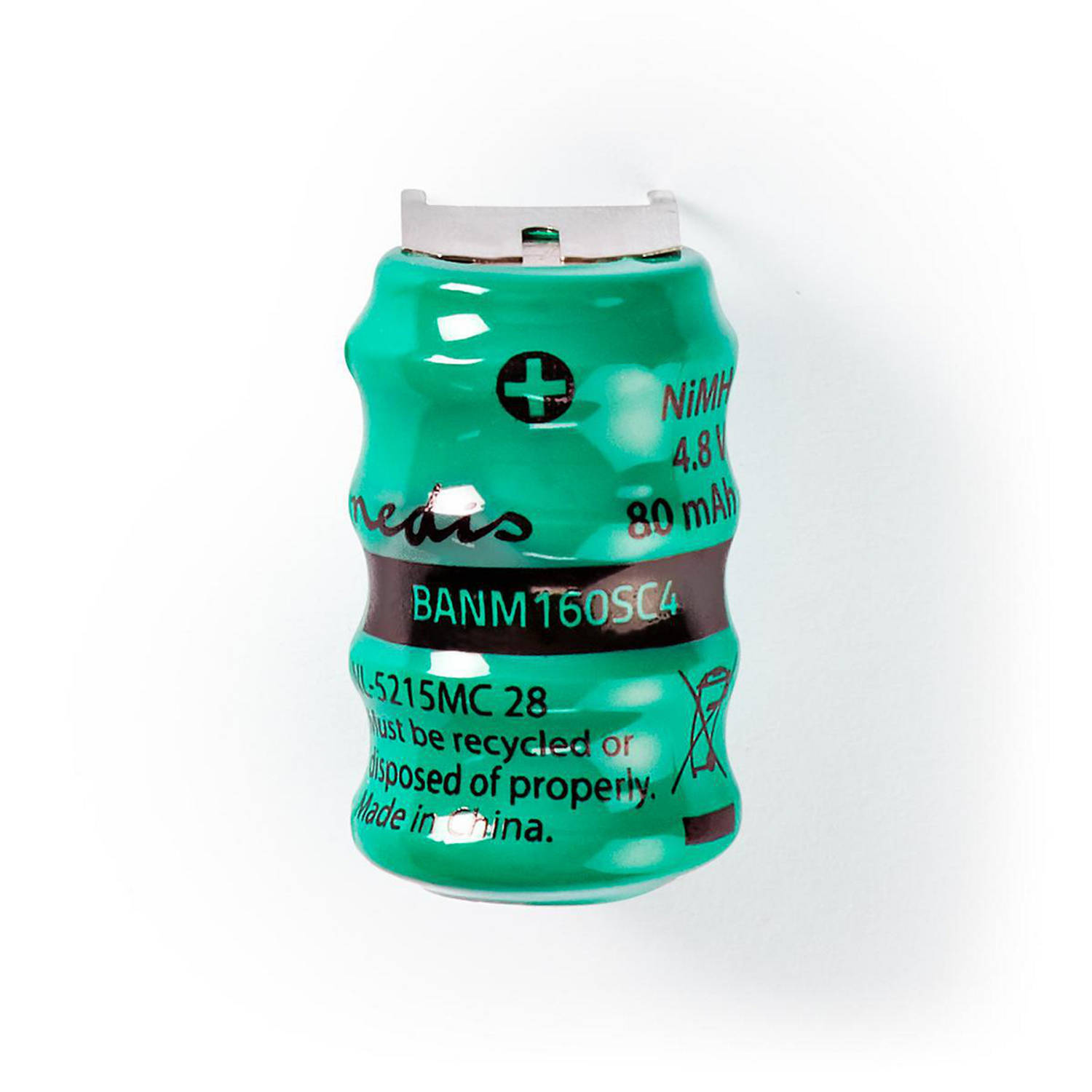 Nedis Oplaadbare NiMH-Batterij - BANM160SC4 - Groen