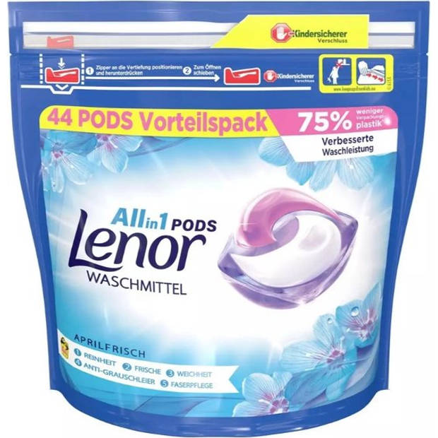 Lenor - Aprilfris - All in 1 Pods - 44 Wasbeurten