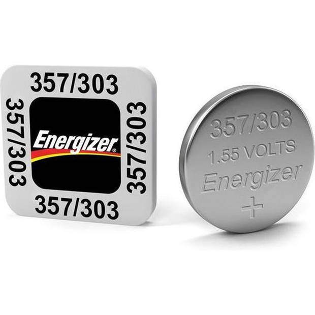 1 Stuk Energizer 357-303 /G13 / SR44W 1.5V knoopcel batterij