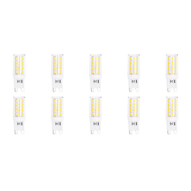 LED Lamp 10 Pack - Aigi - G9 Fitting - 3W - Warm Wit 3000K Vervangt 32W