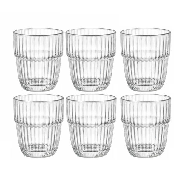 Bormioli Rocco Cocktailglazen / Whiskey Glazen / Waterglazen Barshine - 395 ml - 6 stuks