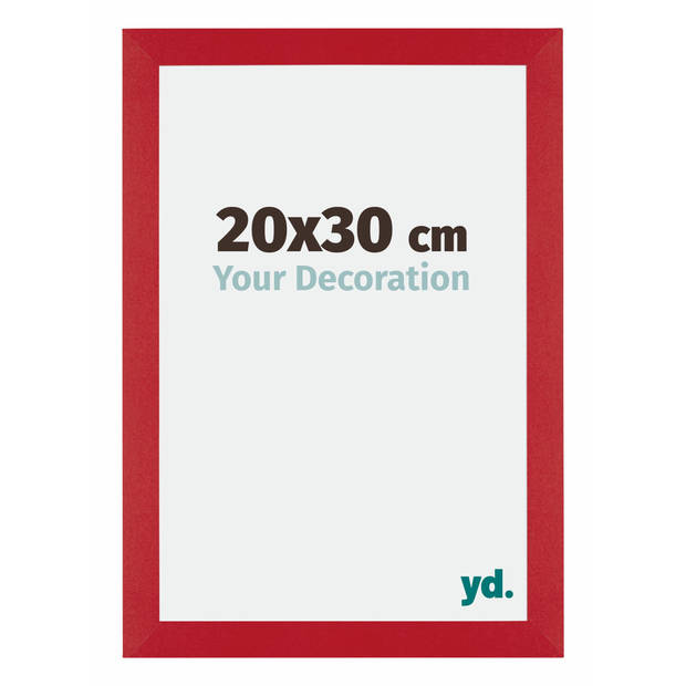 Fotolijst 20x30cm Rood MDF Mura