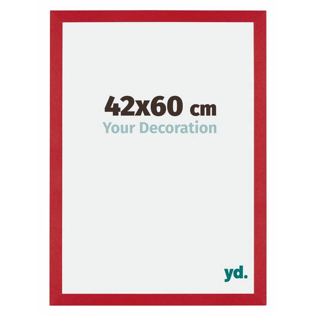 Fotolijst 42x60cm Rood MDF Mura