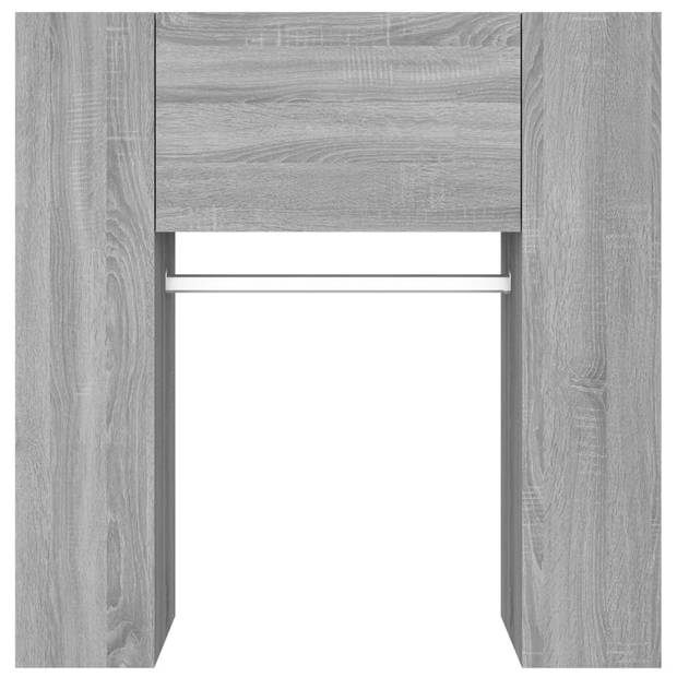 The Living Store Gangkast - Gangkasten - 97.5 x 37 x 99 cm - Bewerkt hout