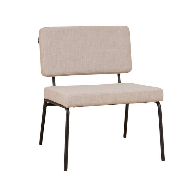 Bronx71 Scandinavische fauteuil Espen beige gerecyclede stof.