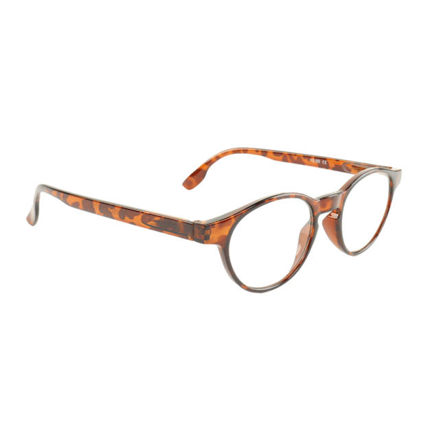 Orange85 Leesbril +3.00 - Leesbril Dames trendy - Leesbrillen - Bruin