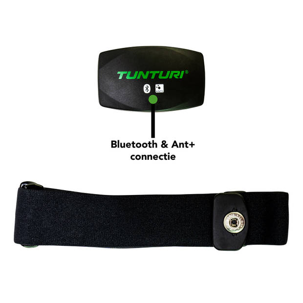 Tunturi Digitale Hartslagband - Bluetooth hartslagmeter - ANT+