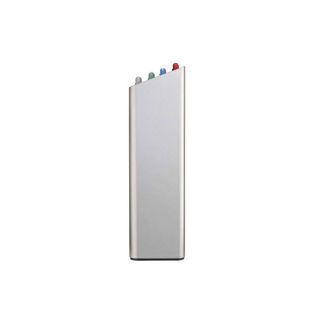 Joseph Joseph - Folio Large 4 Snijplanken in Houder Silver/Coast - Roestvast Staal - Zilver