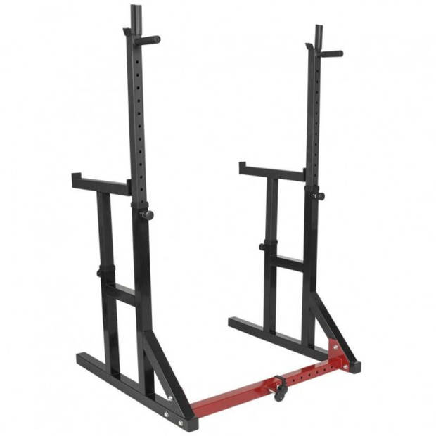Gorilla Sports Multi Squat Rack + 40 kg halterset - Halterstang met gewichten