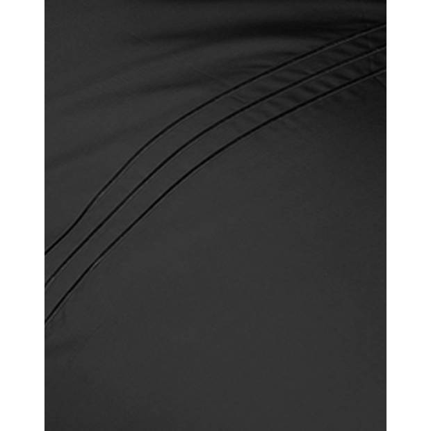Luxe dekbedovertrek - Egyptisch percal katoen - 140x200/220 - zwart