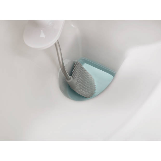 Joseph Joseph - Flex Smart Toiletborstel Set van 2 Stuks - Polypropyleen - Grijs