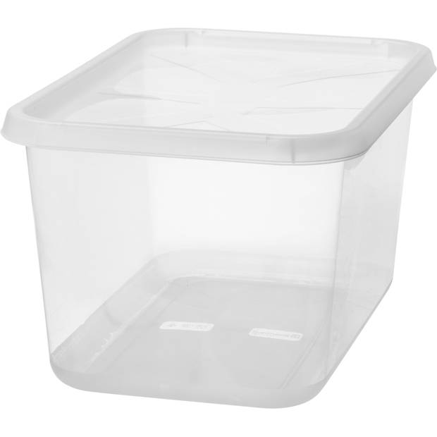 SmartStore - Basic Opbergbox L 44 liter - Polypropyleen - Transparant