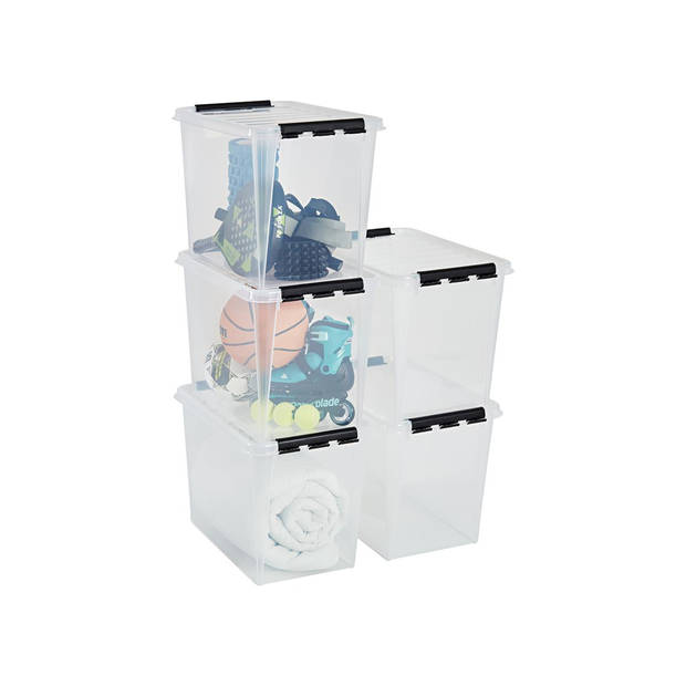 Orthex - SmartStore - Classic 65 - Opbergbox - 61 liter - Transparant