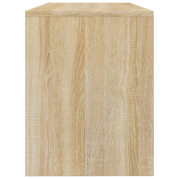 vidaXL Kaptafelkruk 70x35x45 cm bewerkt hout sonoma eikenkleurig