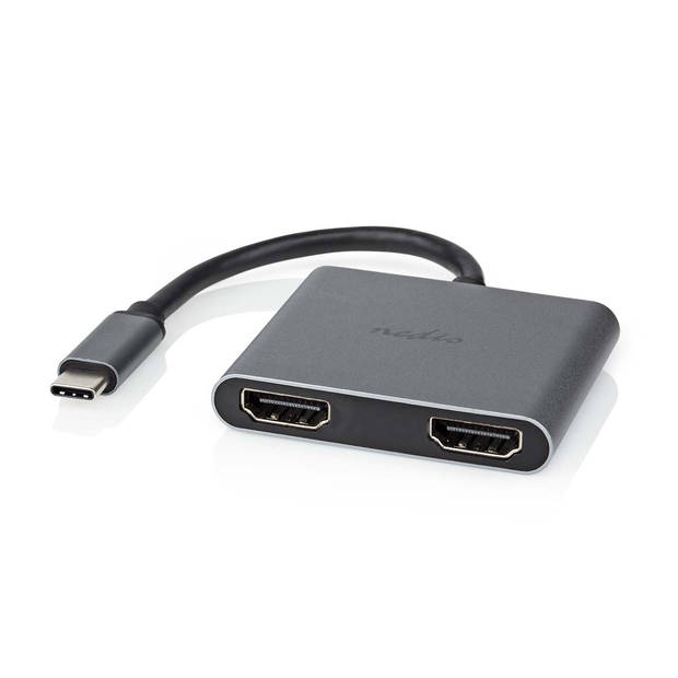 Nedis USB-C Adapter - CCGB64670BK01