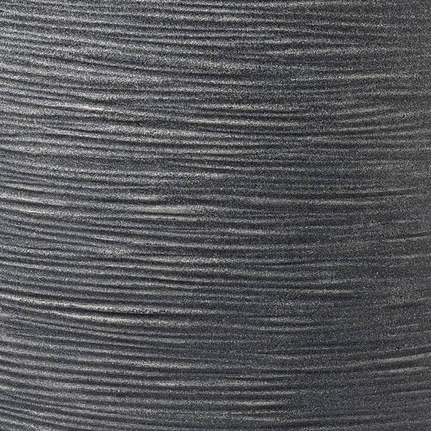 Capi Plantenbak Waste Rib laag elegant 34x46 cm grijs