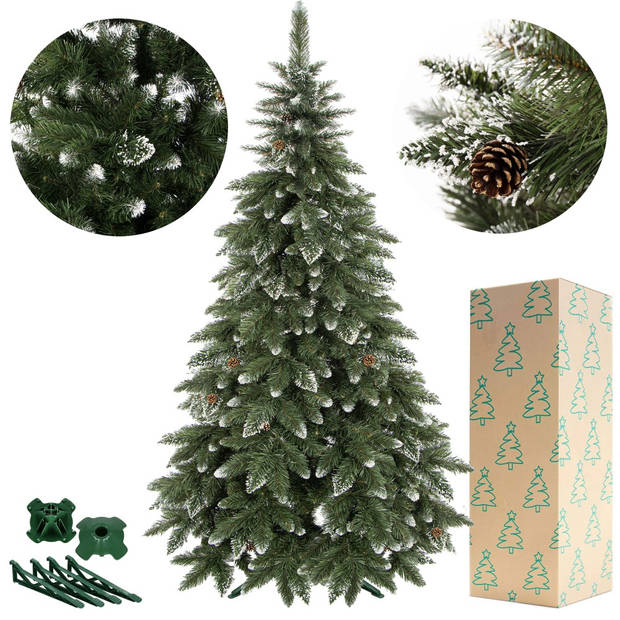 Kunstkerstboom Diamond Pine 220 cm Zonder Verlichting