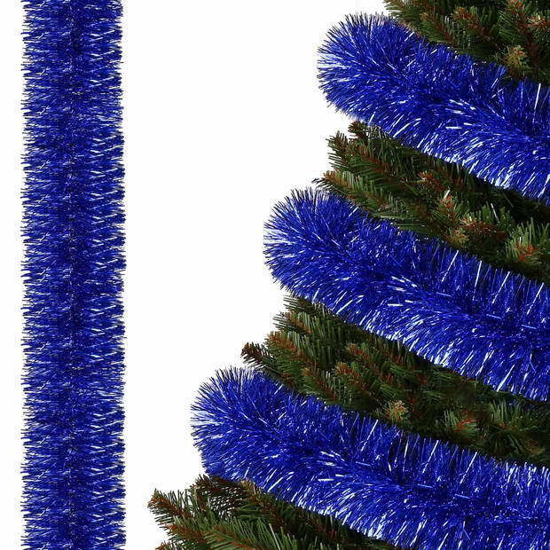 Kerstslinger Guirlande 6 m Blauw