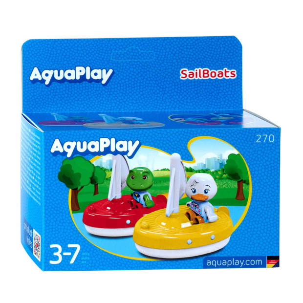 AquaPlay 2 Zeilboten met Lotta & Nils