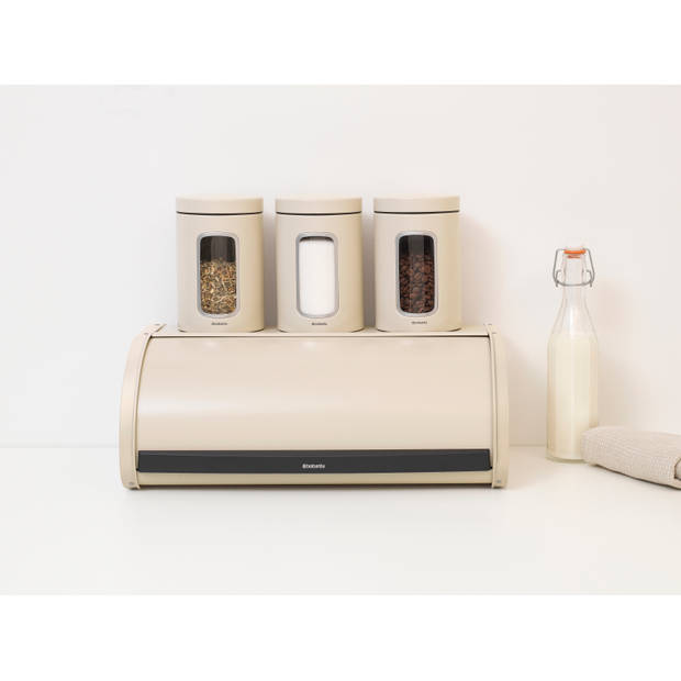 Brabantia Broodtrommel met schuifdeksel - Soft Beige