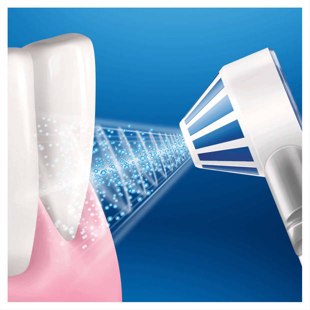 Oral-B waterflosser - AquaCare 4 - Oxyjet-technologie - 2 soorten jets - 2 instelbare intensiteiten