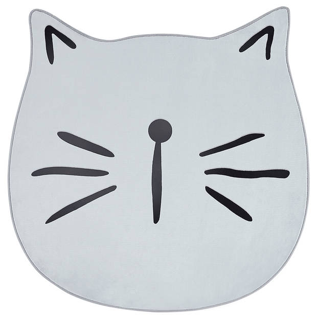 Beliani KITTY - Kindervloerkleed-Grijs-Polyester