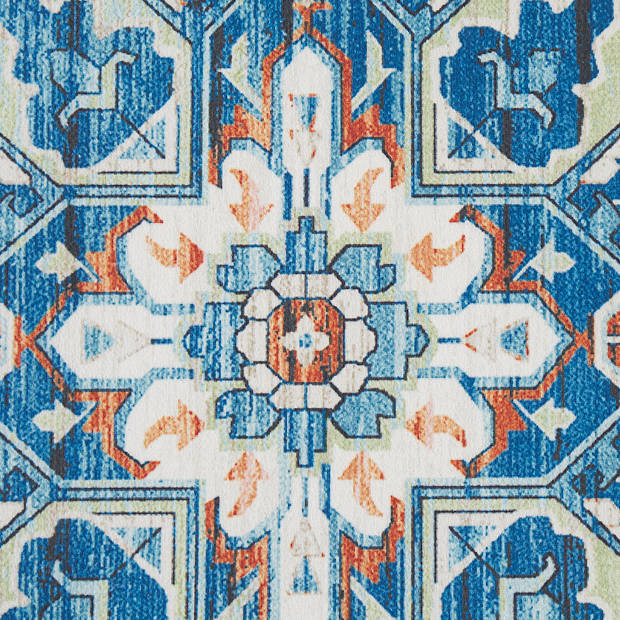 Beliani RITAPURAM - Loper-Blauw-Polyester