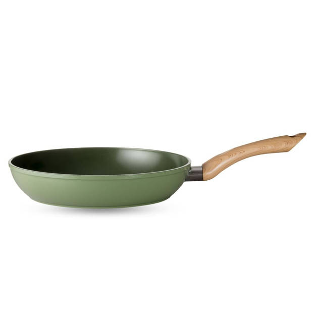 Just Vegan Ceravegan keramische ECO koekenpan 28cm, plantaardige anti-aanbaklaag